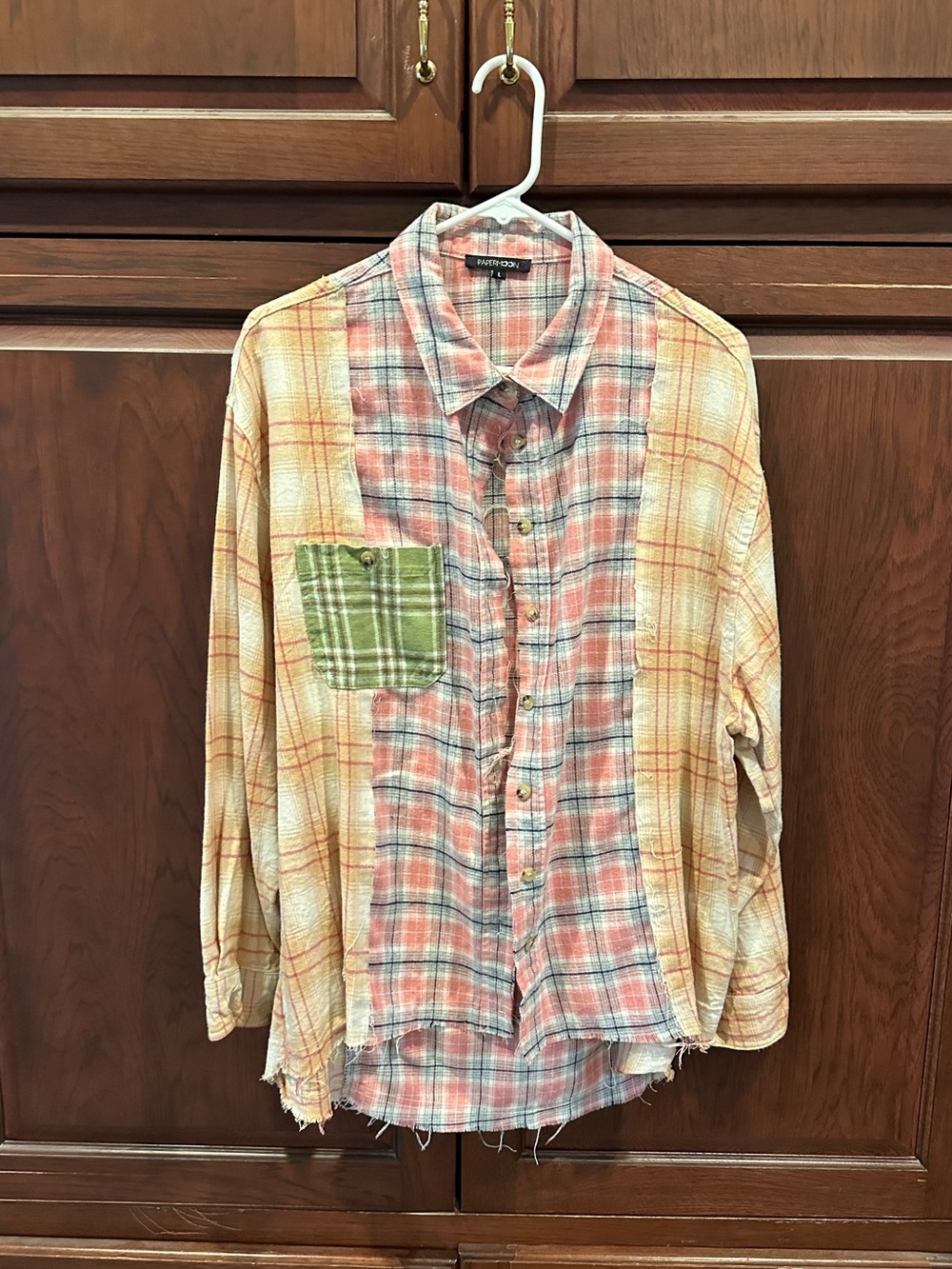 Papermoon various fabric flannel sz L